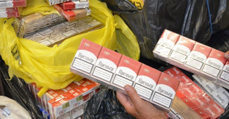 Zatrzymany z kontrabandą