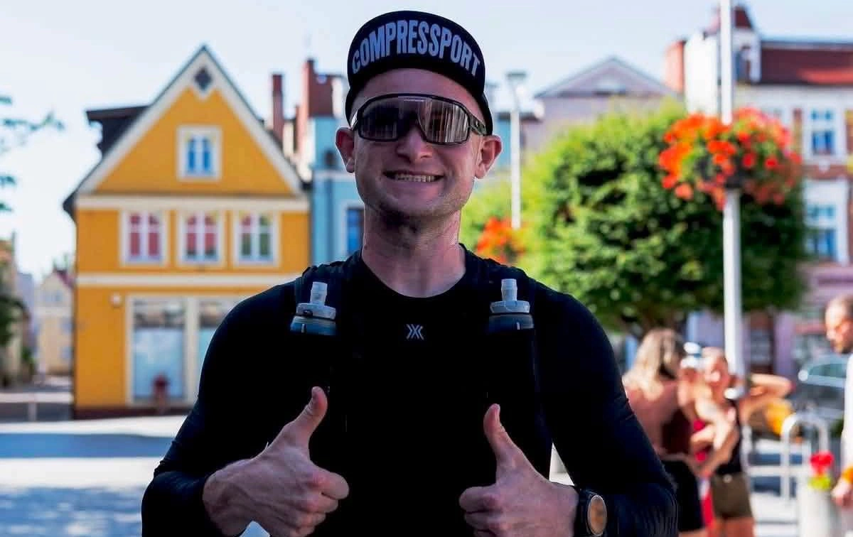 Jakub Długołęcki w ultramaratonie Gdynia Ultra Way