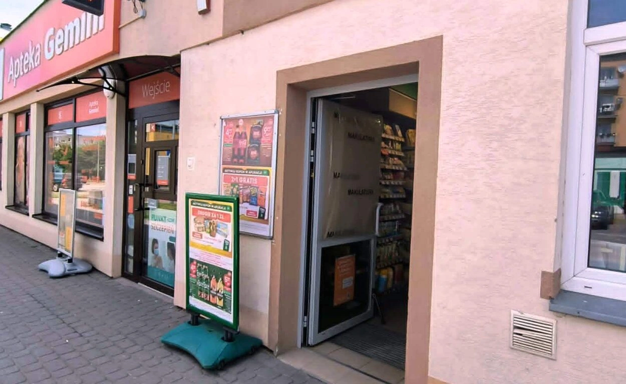 Incydent w sklepie Żabka w Przasnyszu