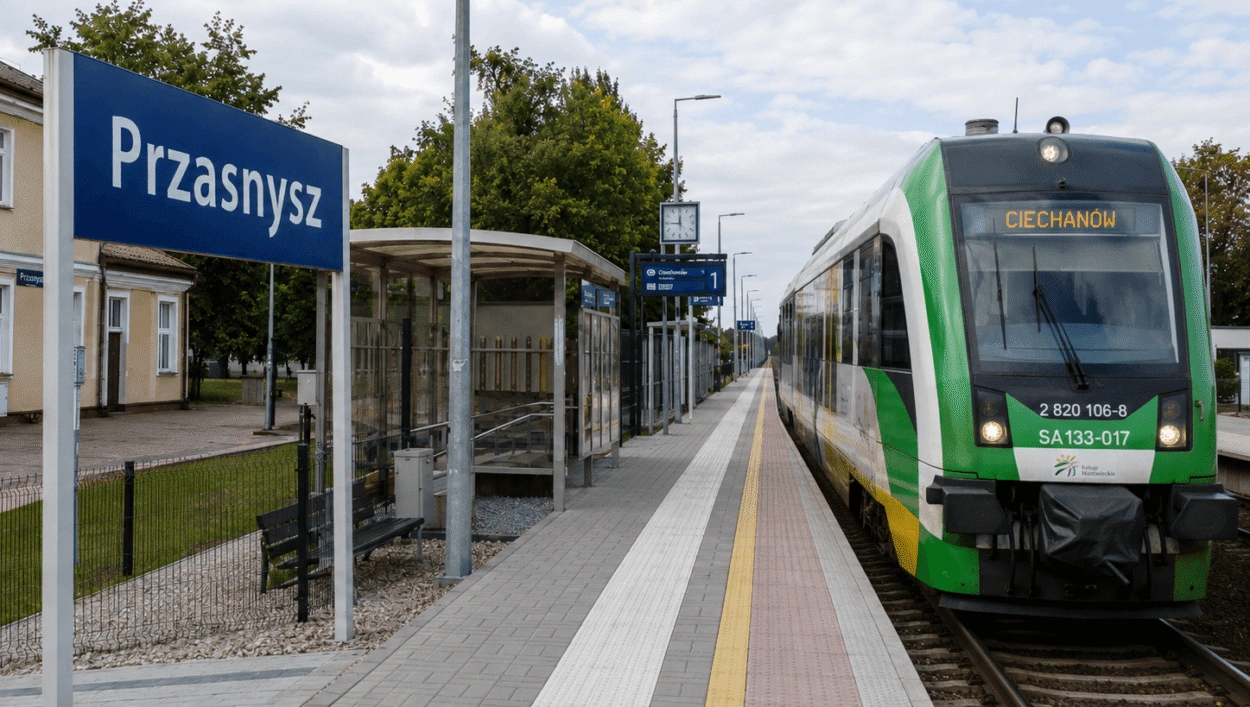 nowe połączenia kolejowe Przasnysz i Chorzele