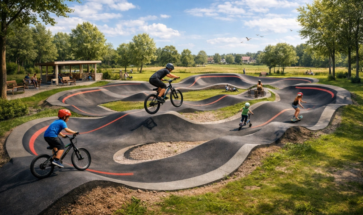 pumptrack w Przasnyszu