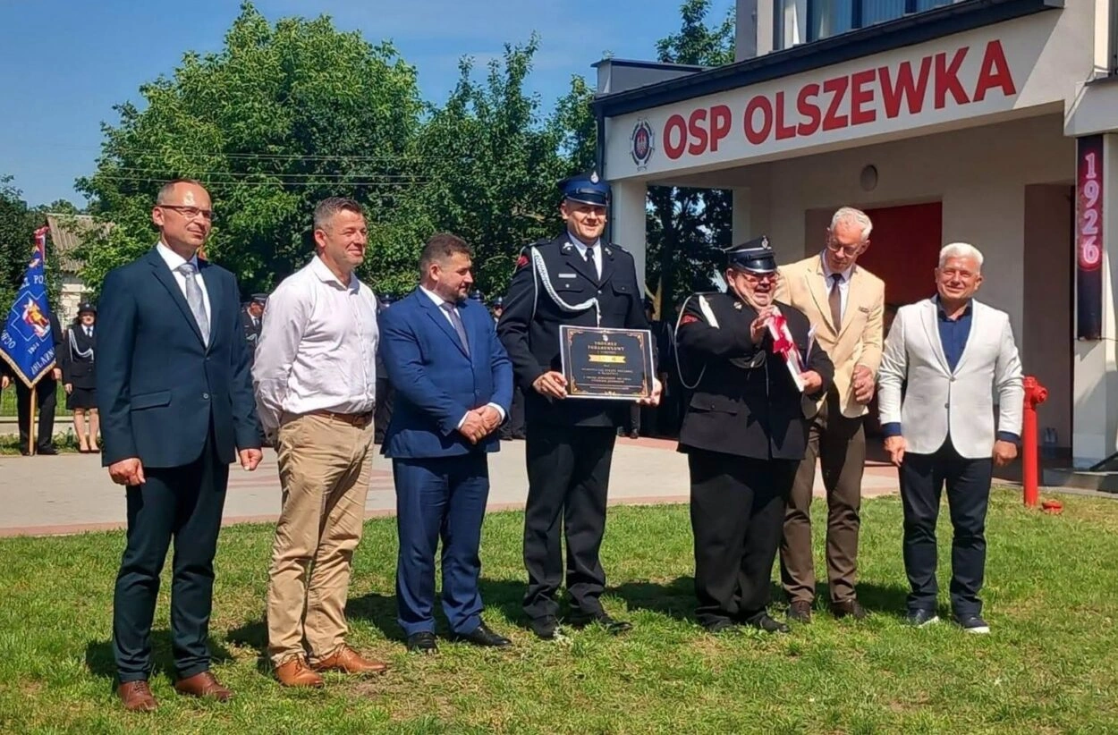 Setna rocznica OSP Olszewka w gminie Jednorożec