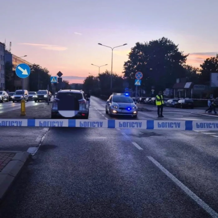 Wypadek na hulajnodze w Ciechanowie