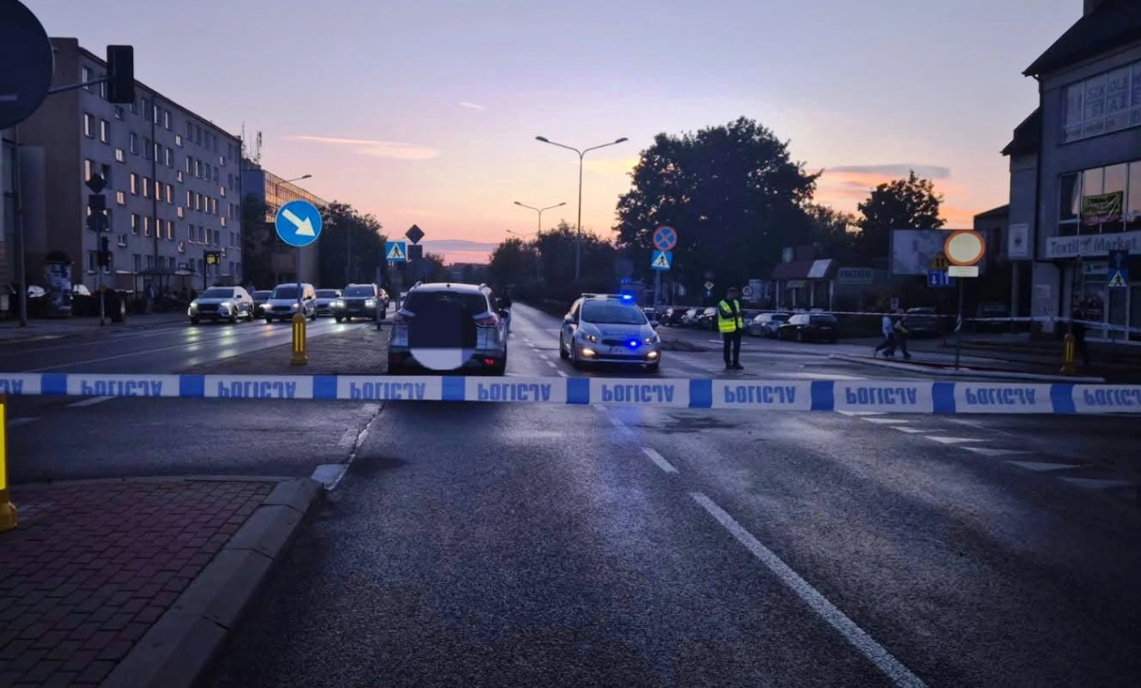 Wypadek na hulajnodze w Ciechanowie - 70-letnia kierująca potrąca nastolatka