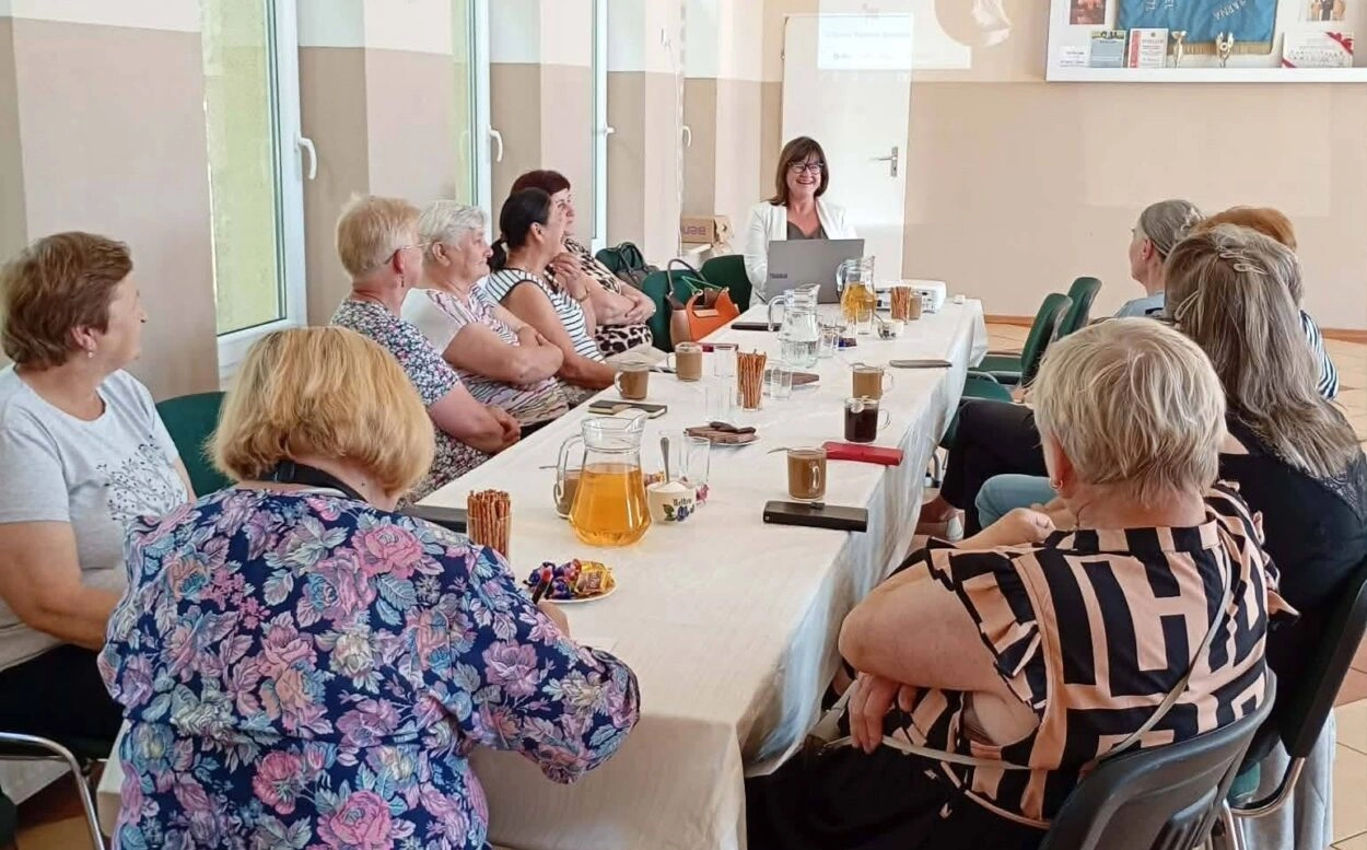 Wykład o dobrostanie psychicznym seniorów w Ulatowie-Pogorzeli