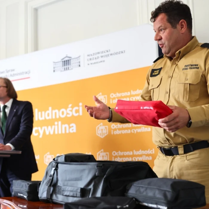 Szkolenia z reagowania na alarmy w powiecie przasnyskim
