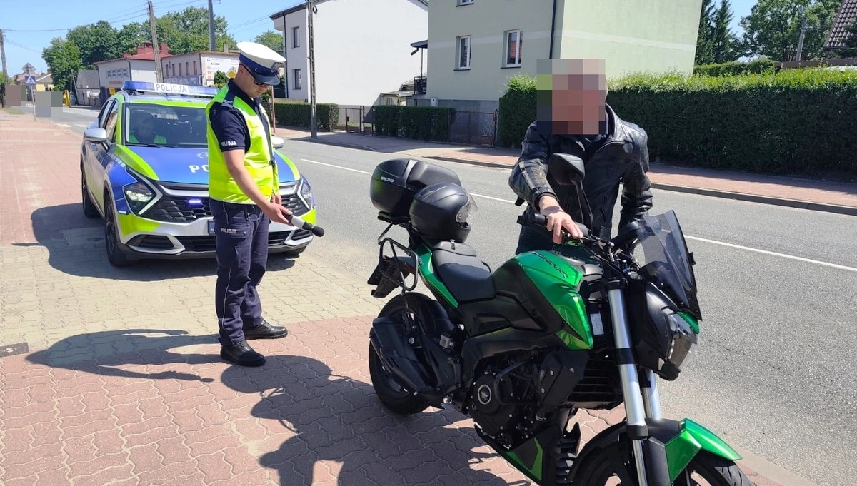 Wzmożone kontrole motocyklistów na Mazowszu w sierpniu