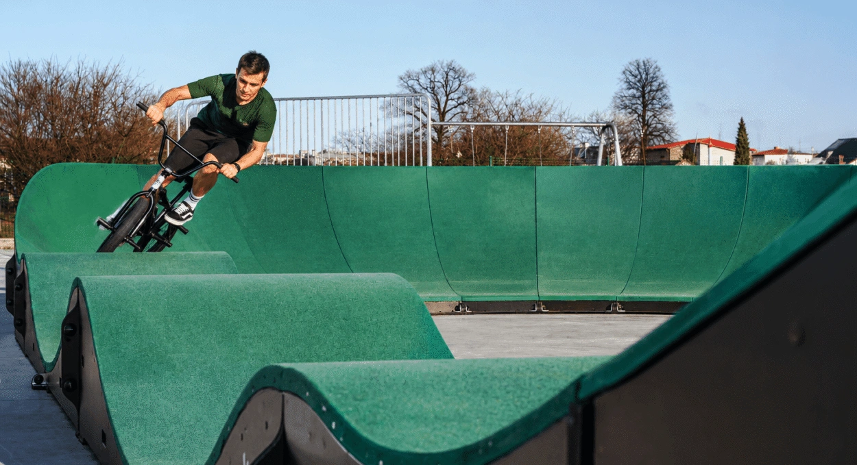 Pumptrack w Przasnyszu przy ul. Orlika - nowa inwestycja sportowa