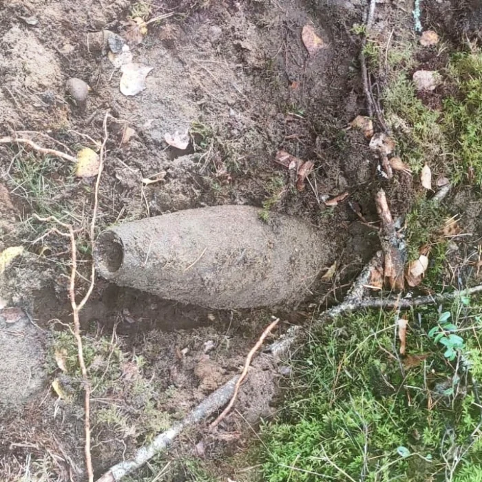 Odnalezienie niewybuchów w gminie Wielbark