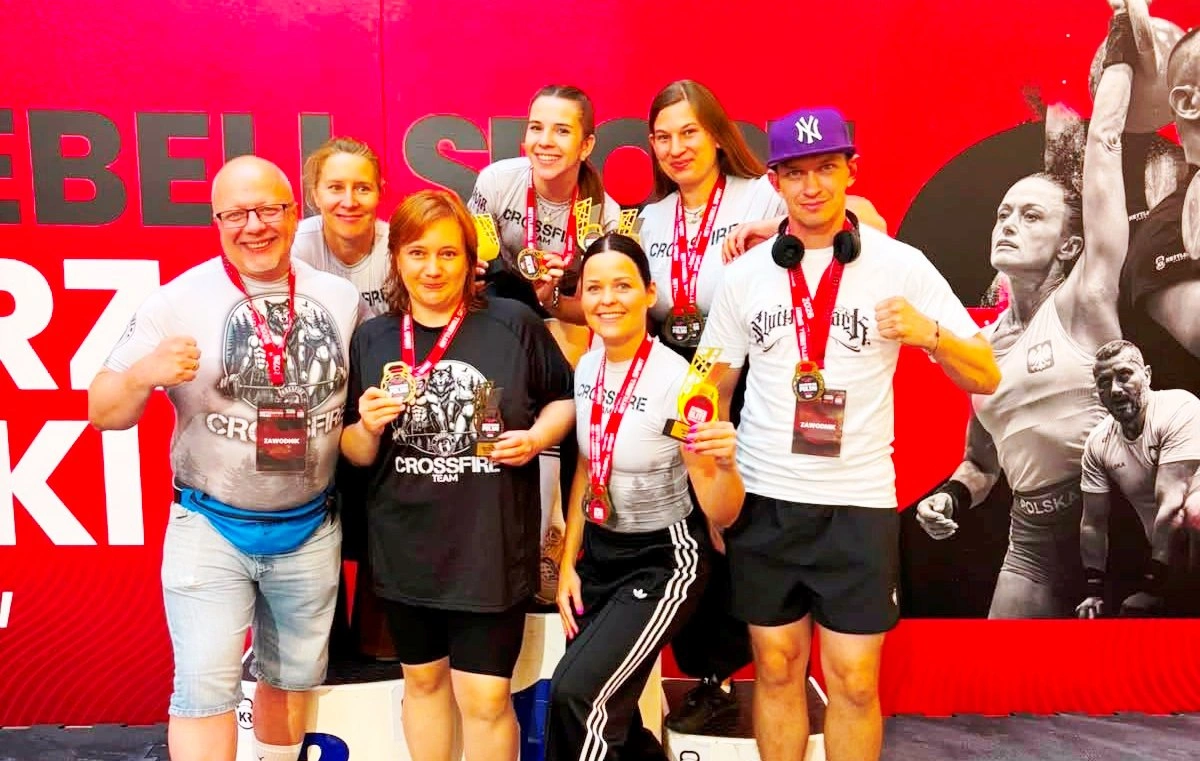 Crossfire Kettlebell Mistrzostwa Polski - sukces drużyny