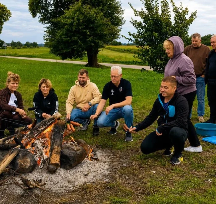 Zakończenie lata nad zalewem w Karwaczu