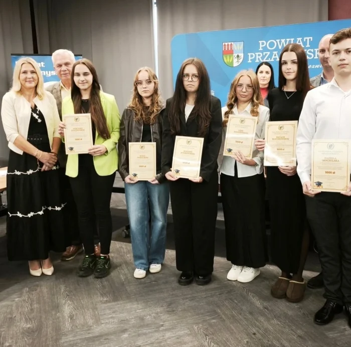 Stypendia dla najlepszych uczniów w Powiecie Przasnyskim