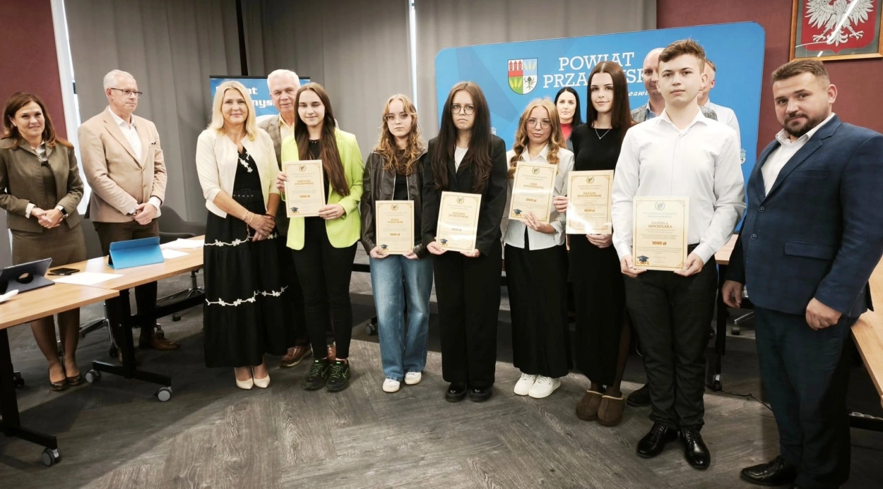 Stypendia dla najlepszych uczniów w Powiecie Przasnyskim