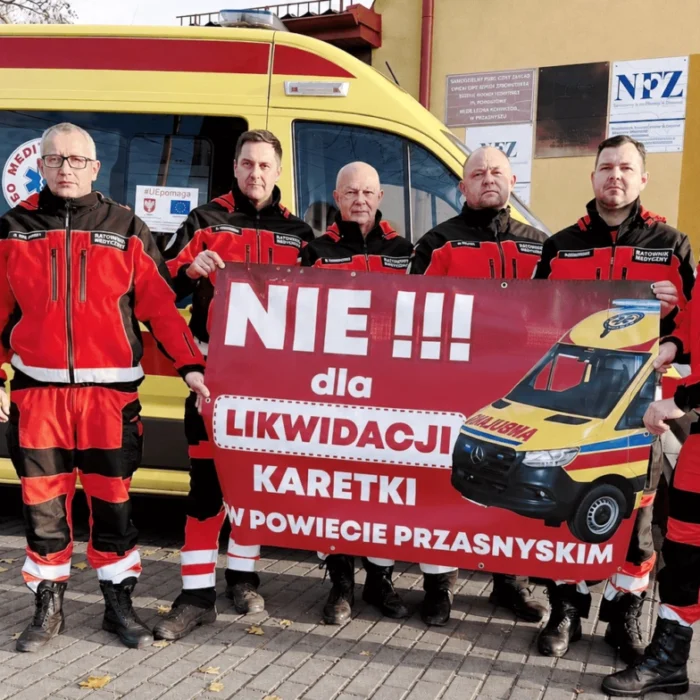 Mieszkańcy Jednorożca apelują o całodobową karetkę