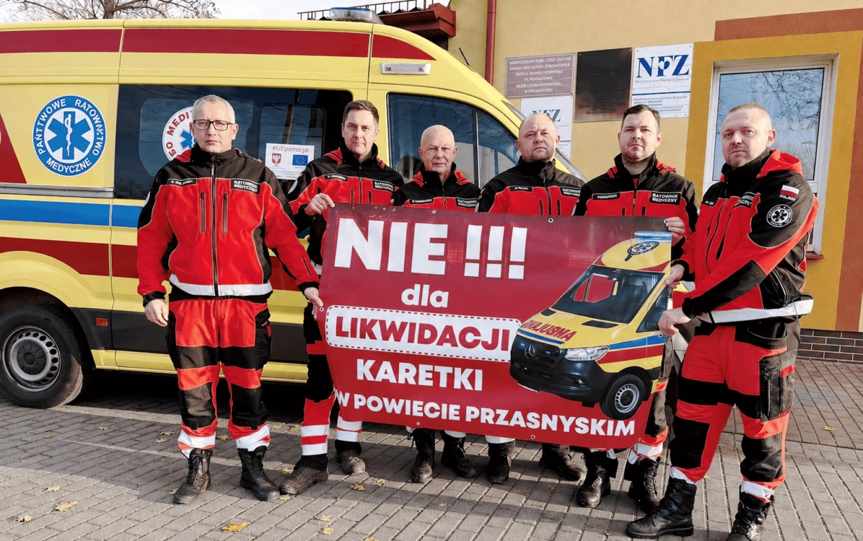 Całodobowa karetka Jednorożec - apel mieszkańców