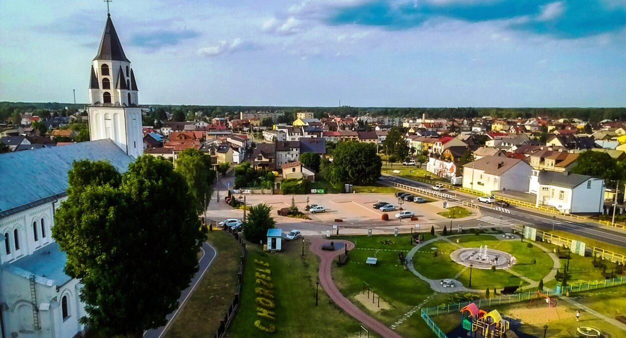 ulica Graniczna w Chorzelach