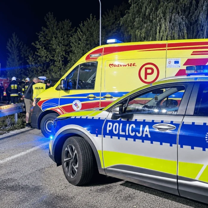 Pijany kierowca doprowadził do wypadku w Krasińcu
