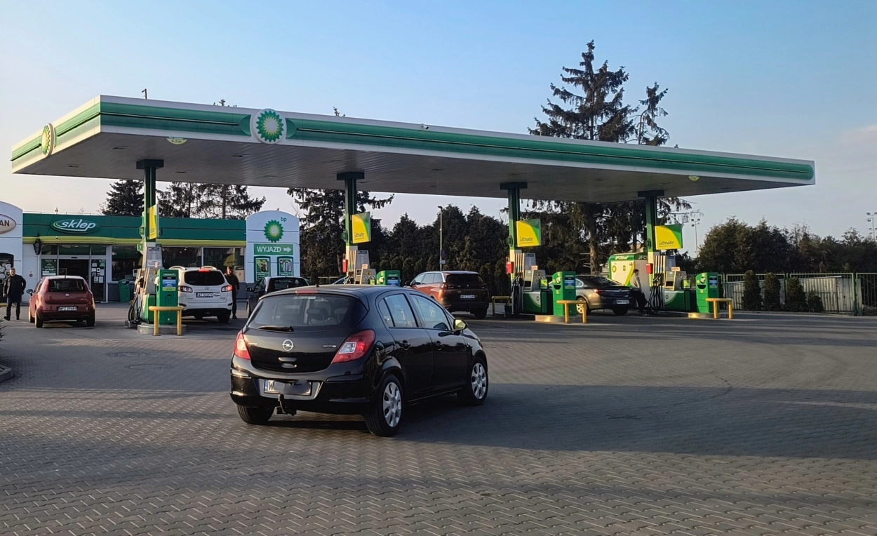 Ceny paliw w Przasnyszu na stacji BP.