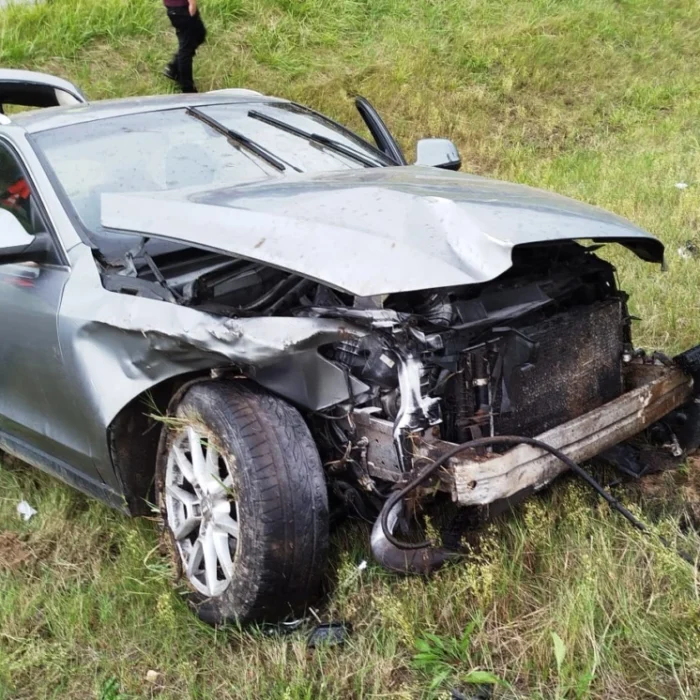 Wypadek na trasie S7 w Uniszkach Zawadzkich