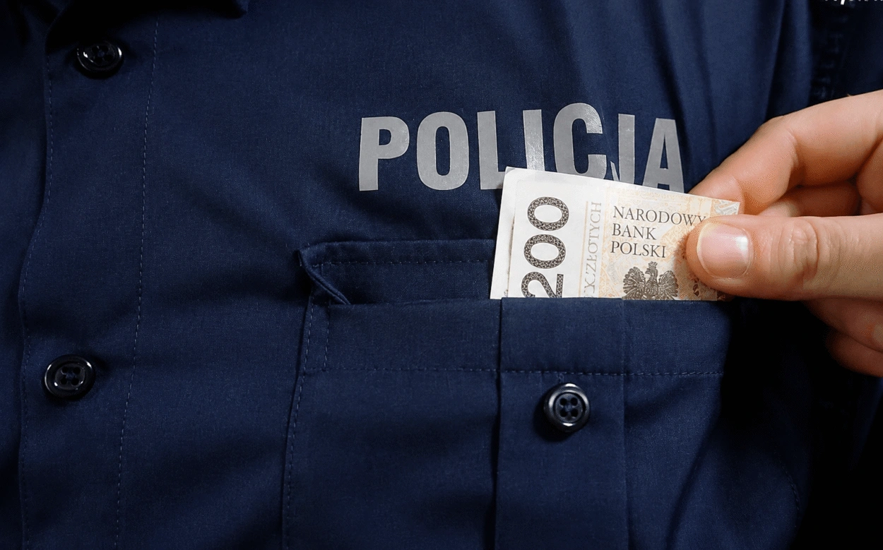 Próba przekupienia policjanta 200 zł w powiecie wyszkowskim