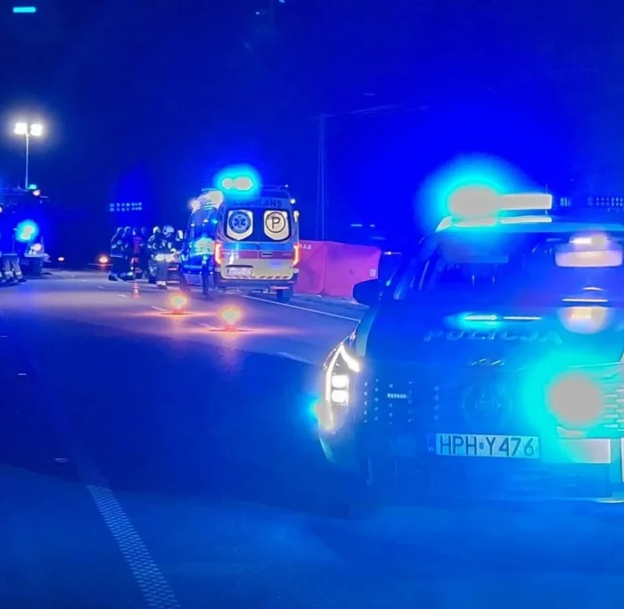 Wypadek w Kopaczyskach: śmiertelne potrącenie pieszego