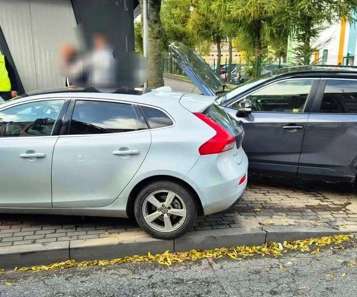 Wypadek na ul. Przasnyskiej w Makowie Mazowieckim