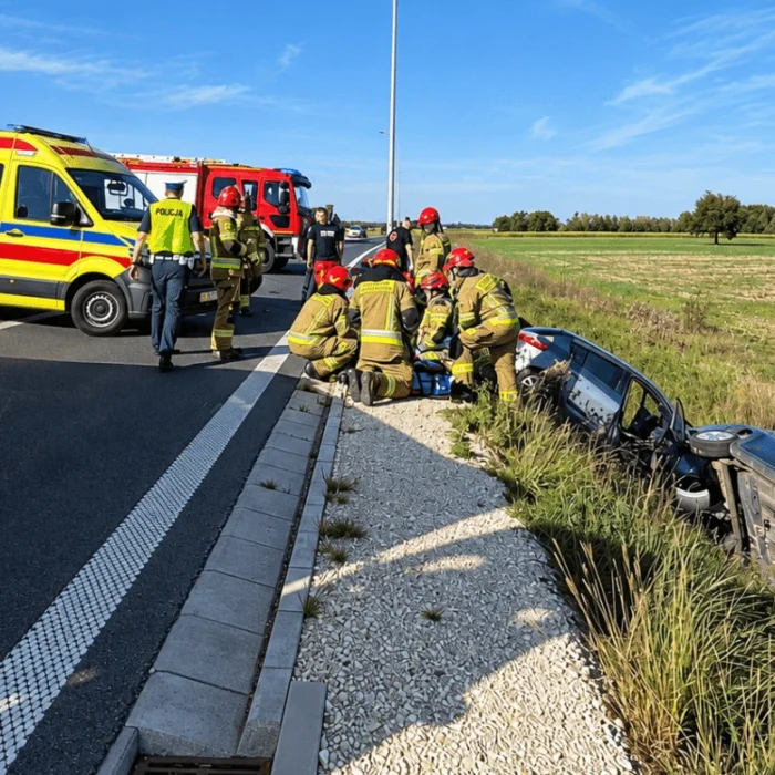Wypadek w Przemiarowie: Zderzenie Renault i Dacii