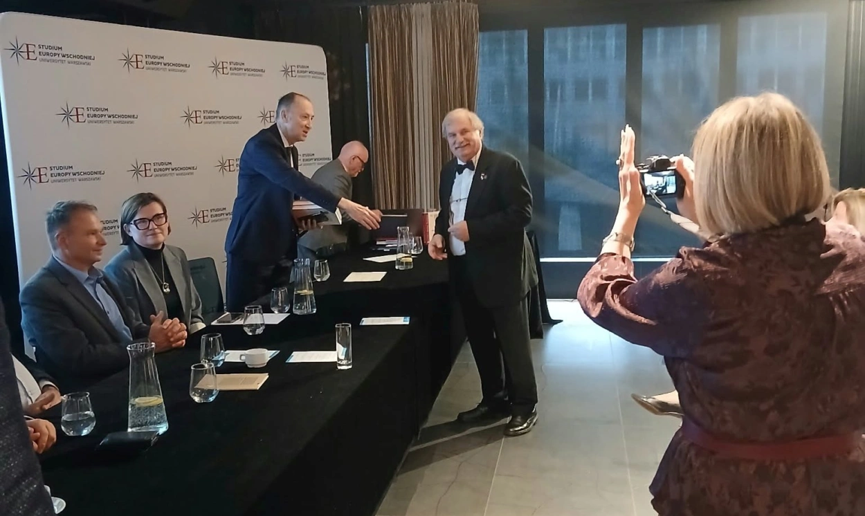 Dr Andrzej Biały na konferencji o Polakach na Białorusi