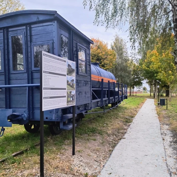 Renowacja kolejki wąskotorowej w Krasnem