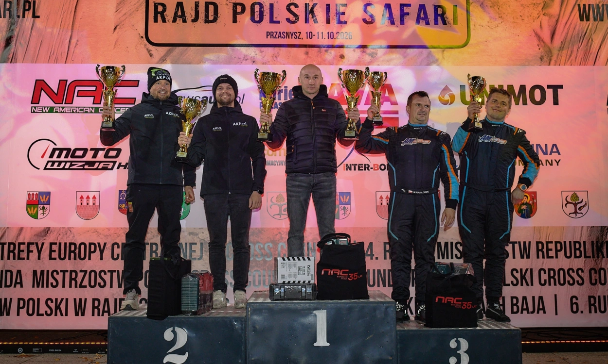 Rajd Polskie Safari - zwycięstwo Mariusza Wiatra i Łukasza Łaskawca