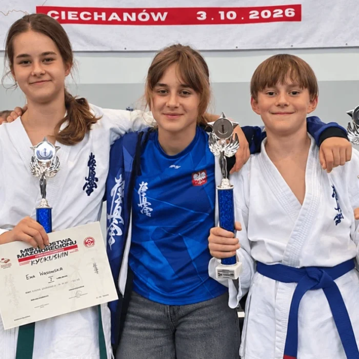 Sukcesy karateków z Przasnysza w Ciechanowie