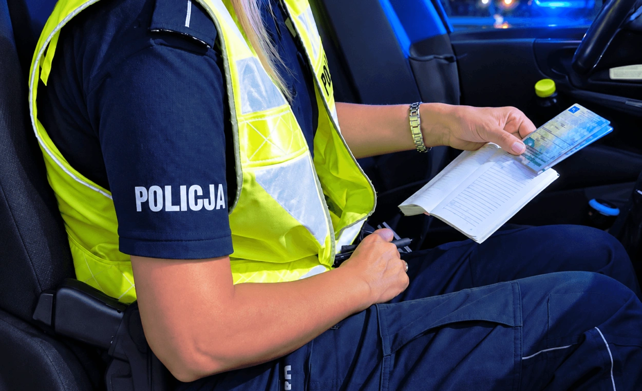 Mandat za przekroczenie prędkości w powiecie ostrowskim