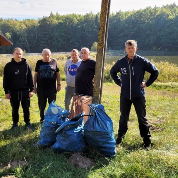 Zalew Łoje: Wędkarze sprzątają i zauważają zmiany